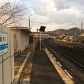 Photos: 造田駅ホームから高松方面を望む