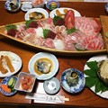 Photos: 下田市田牛の民宿での夕食