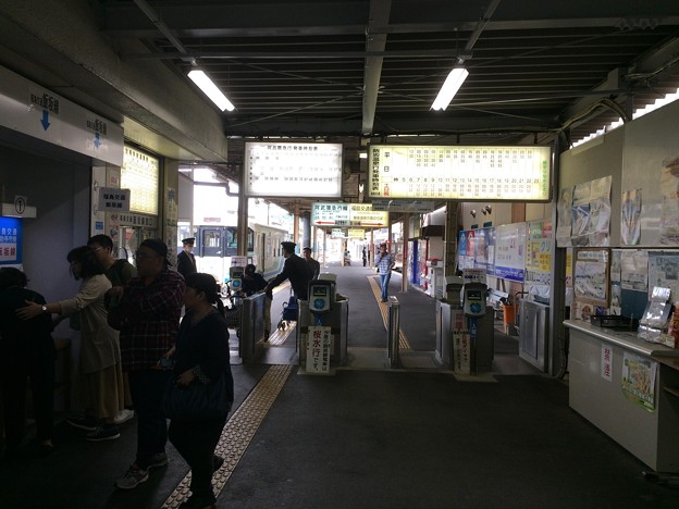 福島駅12 ～私鉄改札～