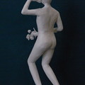 Photos: 紙粘土人形裸婦像５３　日本舞踊　後