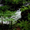 小倉の滝への滝風景