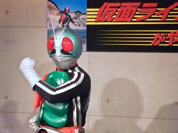 仮面ライダー1号 Kamen Rider 広島市中区紙屋町2丁目 サンモール 2012年6月24日