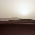 砂丘の朝陽～サハラ砂漠 Sahara Desert’s Erg Chebbi
