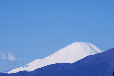 2020.02.09　駅前　富士山