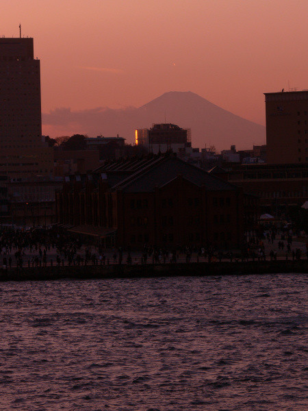 横浜から富士山1224ts Jpg 写真共有サイト フォト蔵