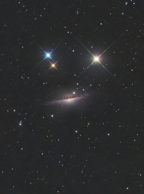 渦巻銀河NGC1055