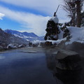 Photos: 雪景色の露天風呂