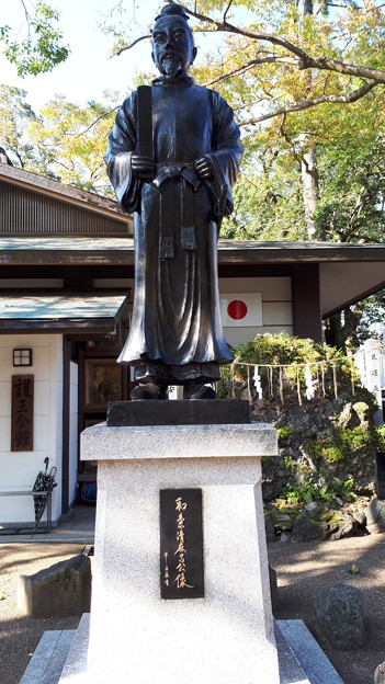 2018.11.11(京都/上京区/護王神社/和気清麻呂公像)