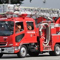 大阪府和泉市消防本部　15ｍ級梯子水槽付ポンプ車
