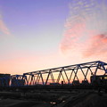 200303_32T_夕景の鉄橋・RX10M3(多摩川) (7)