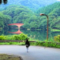 Photos: 200921_06D_ダム湖の様子・RX10M3(碓井湖) (2)
