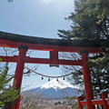 フレームにしてみる富士山