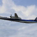 Q400 JA845A ANA Wings takeoff