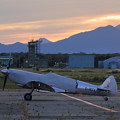 Photos: Silver Spitfire G-IRTY 飛来(6)