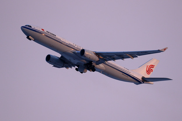 A330 Air China B-8386 takeoff