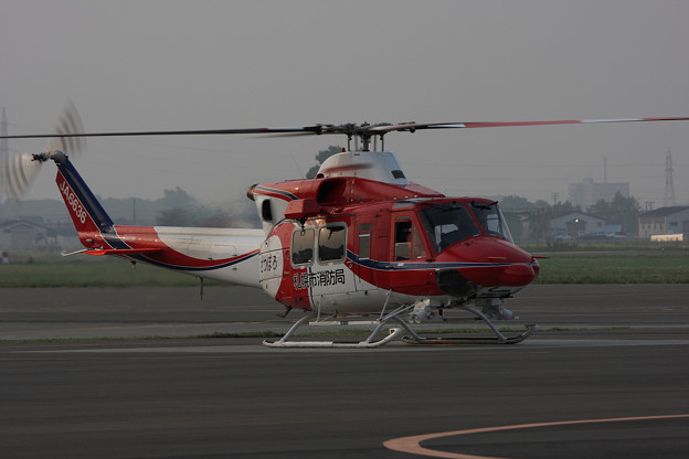 Bell 412SP JA6636 さっぽろ OKD 2008.07