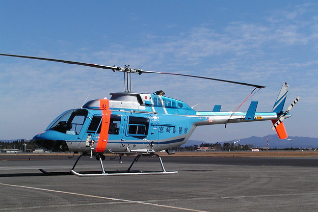 Bell 206L-3 JA9849 ひむか KOJ 2004.12