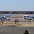 Boeing 777 JAL OneWorldが2機stay