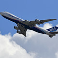 Photos: Boeing747-8 JA16KZ NCA Lowpass