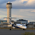 Photos: Q400 ANA WingsとCTS Tower