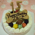 Photos: 誕生日ケーキ