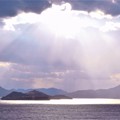 Photos: 光る海と光芒（師走編）＠瀬戸内海 糸崎の丘