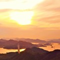 しまなみ海道・布刈の瀬戸の夕景色＠高見山展望台