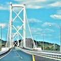 新緑のしまなみ海道＠因島大橋＠全長1,270m