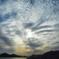 Photos: １０月の瀬戸内海と秋の雲