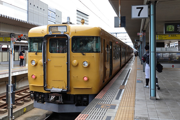 １１３系＠姫路駅