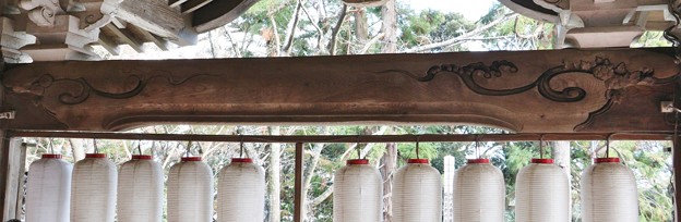 遠州袋井の名工　「鈴木八郎」作　未完成の昇り竜と降り竜を結ぶ「梁、はり」