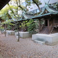 坐摩神社（いかすり。大阪市中央区）相殿・天満宮・大国主・繊維・大江