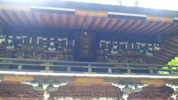 武蔵野稲荷神社（練馬区栄町）随神門