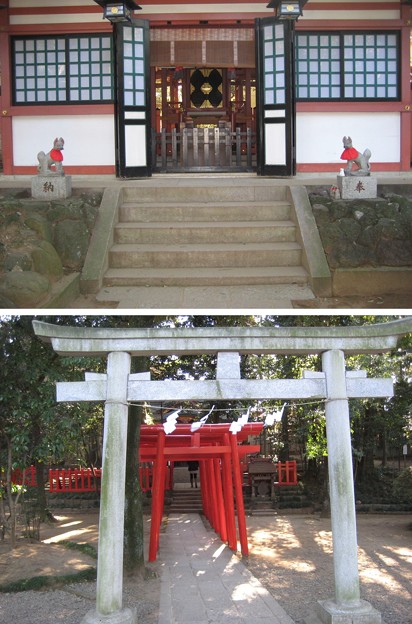 Photos: 11.01.31.氷川神社（大宮区）稲荷神社