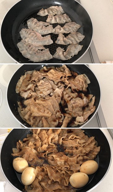 山形豚 + 香川烏骨鶏のたまご――8味玉