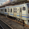 JR東日本横浜支社E217系(春の津田沼駅にて)