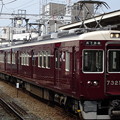 Photos: 阪急電車京都線7300系(大阪ﾒﾄﾛ堺筋線直通準急)