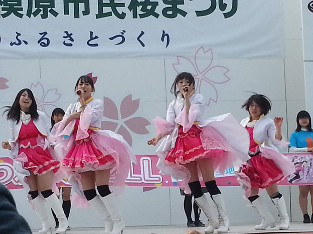 相模原桜祭り　 つぶつぶ☆DOLL ステージ