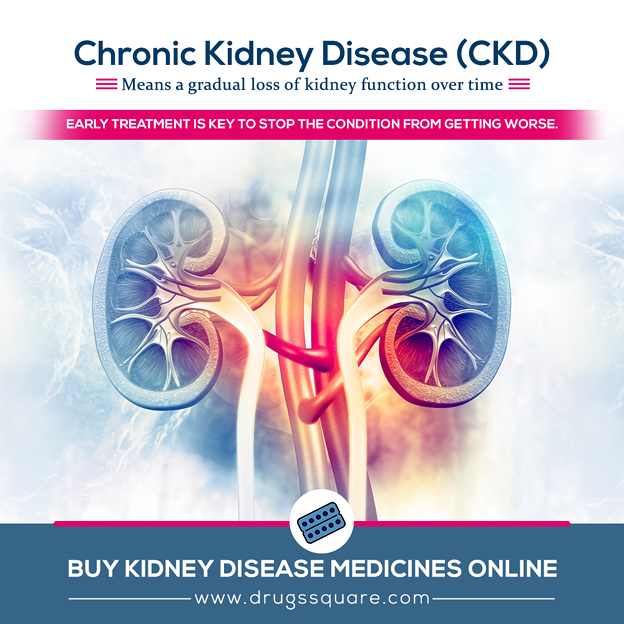 慢性腎臓病（CKD）薬をオンラインで購入する