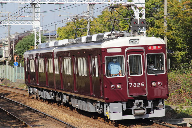 阪急7300系7326F(#7326×2R)