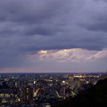 金沢市の夜景　雨が止んで