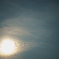 Photos: 雲の中の月と木星☆　　右上