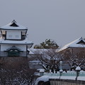 石川門　雪化粧