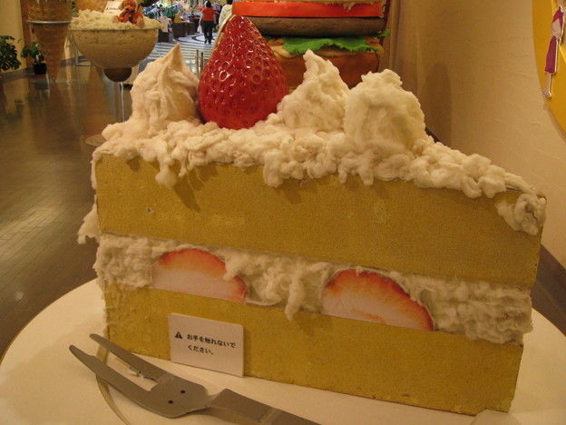 巨大ショートケーキは綿です 写真共有サイト フォト蔵
