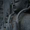 大悲願寺 優しいお顔の石仏-1540