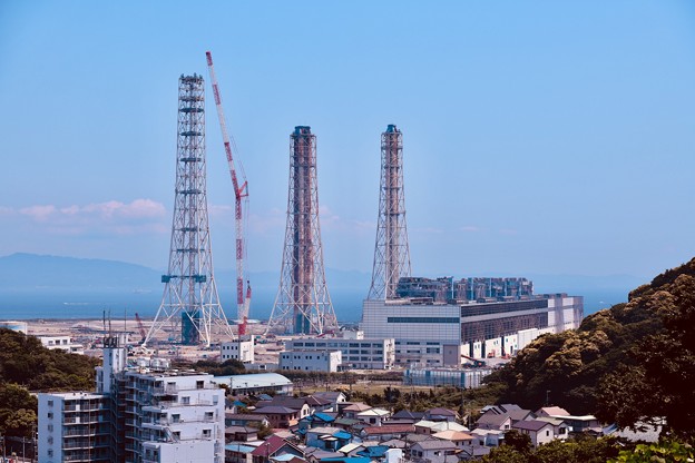 横須賀火力発電所。。解体風景 20180527