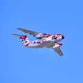 Photos: 撮って出し。。入間基地の青空へ歌舞伎塗装機C-1 旋回 10月29日
