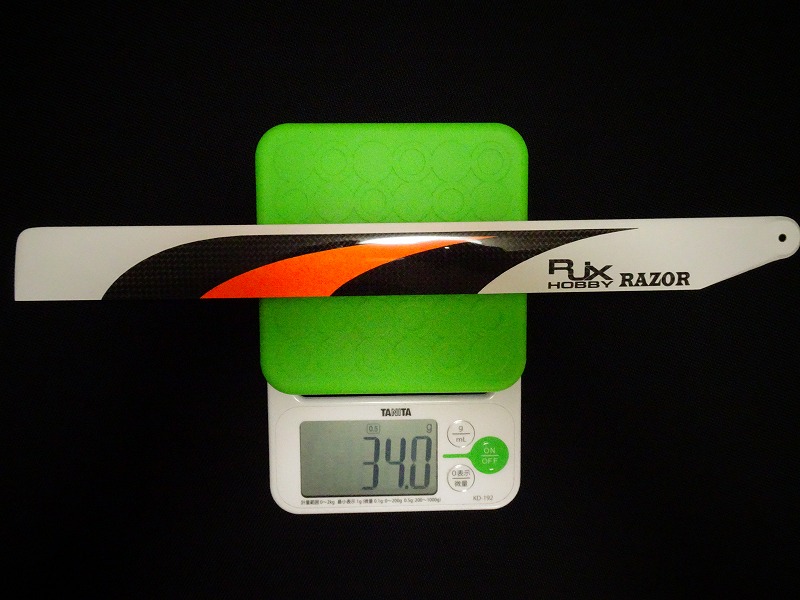 Bibian 比比昂- RJX R360 アライン（450L 480 用360MM) ハード3D用オレンジ黒カーボンメインブレード高品質カーボンローター1セット360MM - Bibian 比比昂日本代標