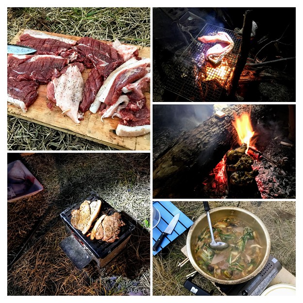 上山高原キャンプ飯