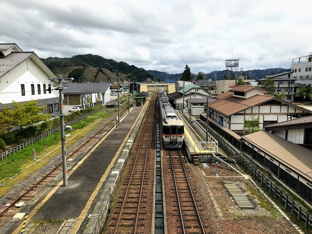 飛騨古川駅　陸橋